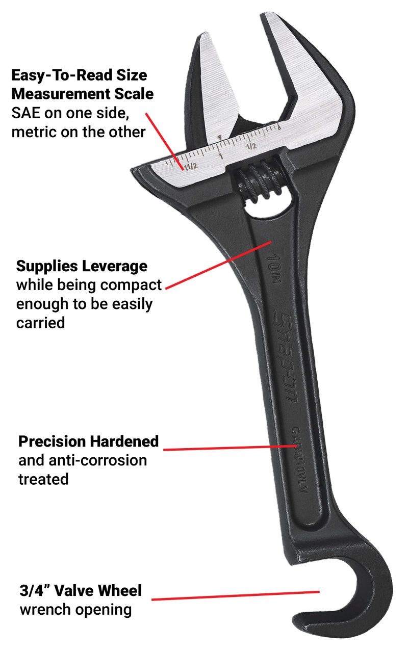 Adjustable Valve Persuader Wrenches