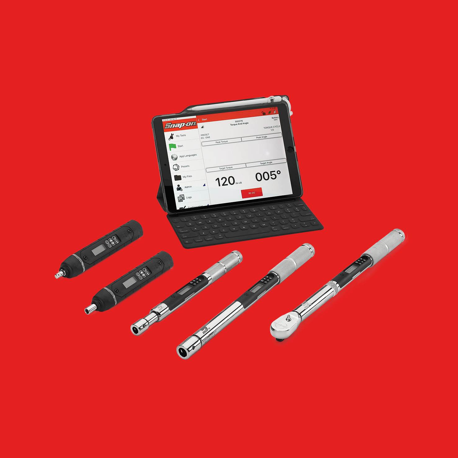 Connecttorq App device array SQ 7 Connecttorq App device array SQ